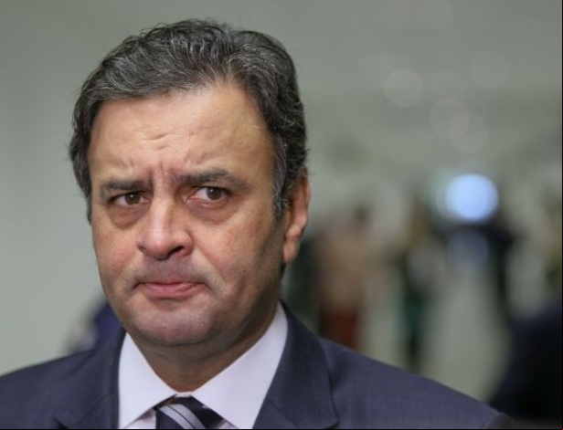 Em nota divulgada, Aécio disse que recebeu com