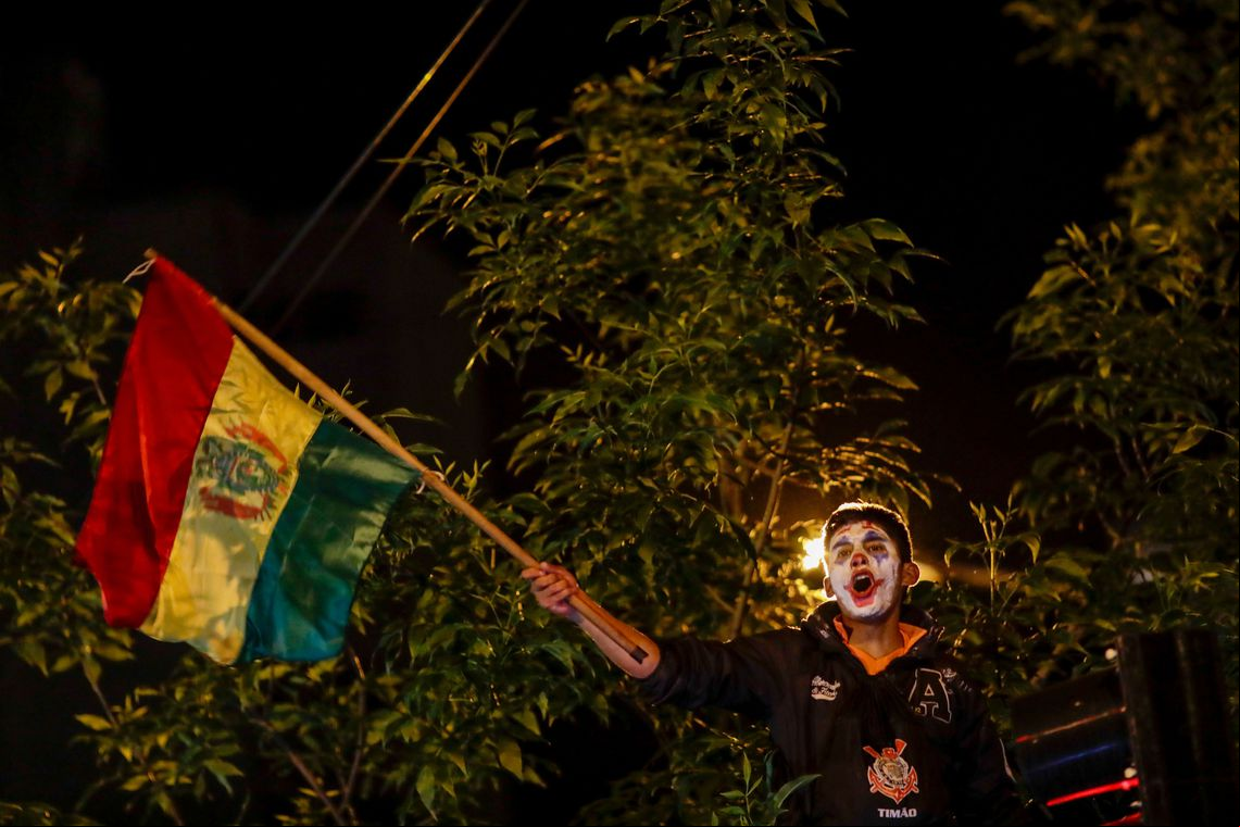 Protestos Bolívia