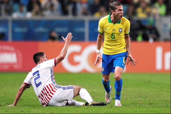 Brasil vence Paraguai na copa américa