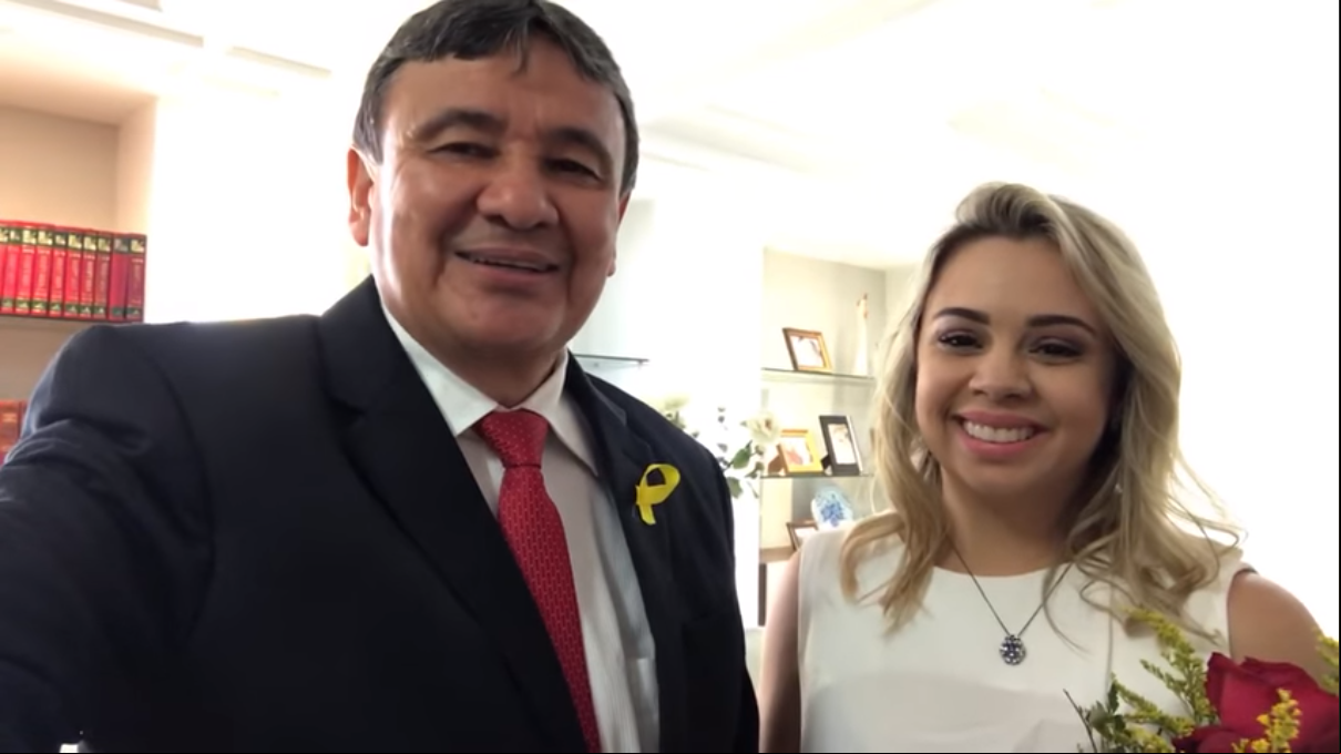 Wellington Dias e Lorena Dayse
